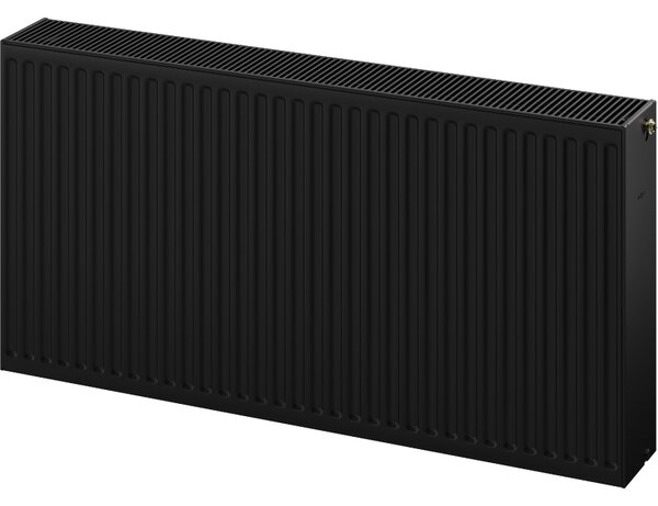 Mexen CC33, panelový radiátor 300 x 2200 mm, spodní středové připojení, 2936 W, černá, W6C33-030-220-70