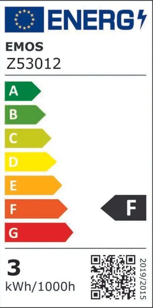 EMOS LED žárovka svíčka Filament 2,5W E14 Z53012