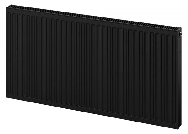 Mexen CV21, panelový radiátor 900 x 700 mm, spodní připojení, 1243 W, černá, W621-090-070-70