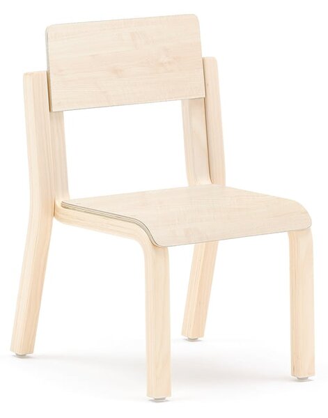 AJ Produkty Dětská židle DANTE, výška 260 mm, bříza