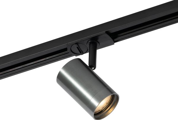 Moderní reflektor Gunmetal pro 1-fázový kolejnicový systém - Iconic Jeana