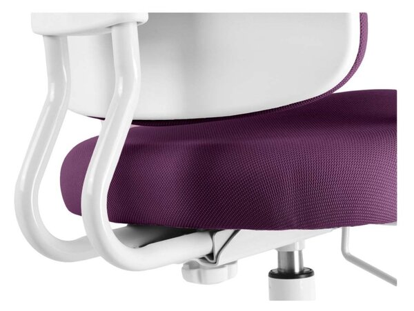 Dětská rostoucí židle Neoseat KIDDY THREE — látka, pratelný potah, fialová