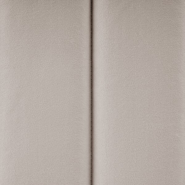 Postel s úložným prostorem LUNAN Taupe 120 x 200 cm