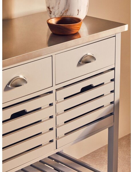 Kuchyňský ostrůvek na kolečkách 46x86 cm Frankfurt – Premier Housewares