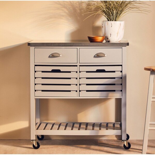 Kuchyňský ostrůvek na kolečkách 46x86 cm Frankfurt – Premier Housewares