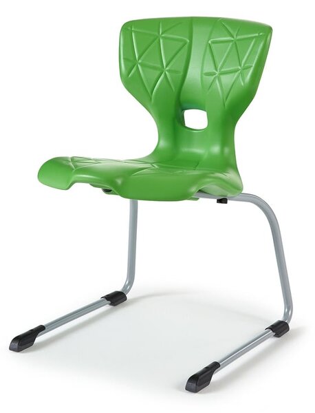 AJ Produkty Židle ALDA III, výška 460 mm, zelená