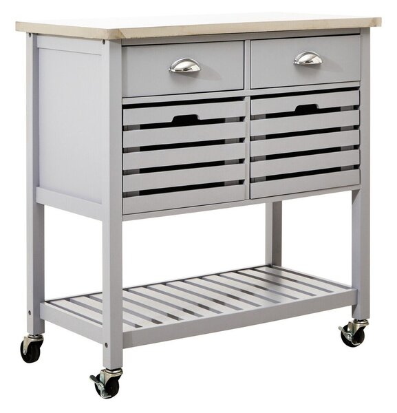 Kuchyňský ostrůvek na kolečkách 46x86 cm Frankfurt – Premier Housewares