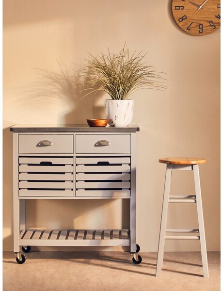Kuchyňský ostrůvek na kolečkách 46x86 cm Frankfurt – Premier Housewares