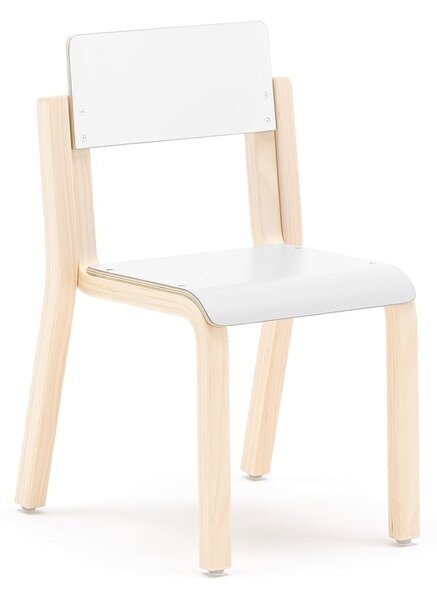 AJ Produkty Dětská židle DANTE, výška 350 mm, bříza/bílá