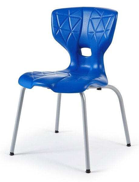 AJ Produkty Židle ALDA I, výška 460 mm, modrá