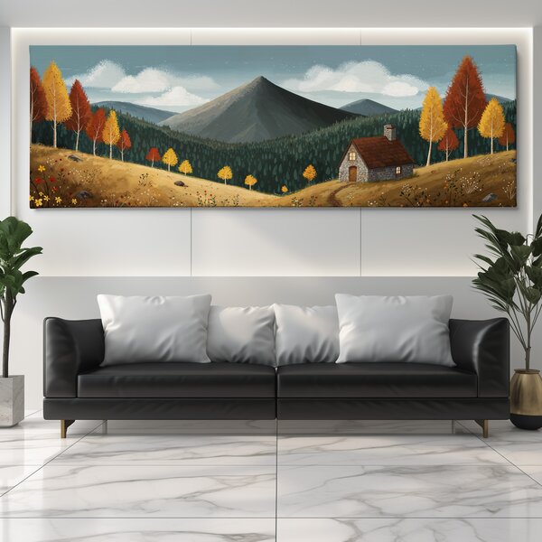 Obraz na plátně - Na samotě Beřízkov FeelHappy.cz Velikost obrazu (šířka x výška): 60 x 20 cm