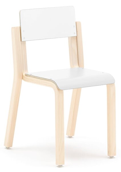 AJ Produkty Dětská židle DANTE, výška 380 mm, bříza/bílá
