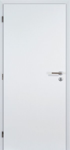 Interiérové dveře Doornite plné - CPL prémium bílá levé "90", zámek pro BB, DTD