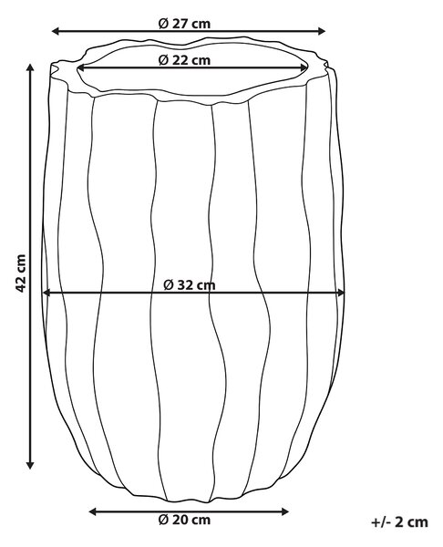 Květináč ATTERSEE 32 cm Béžová