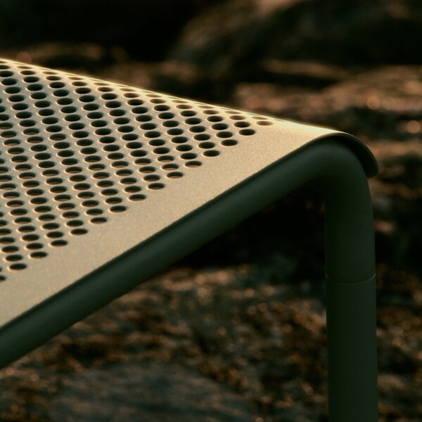 FERM LIVING Zahradní lavice Dapple, Tea Green