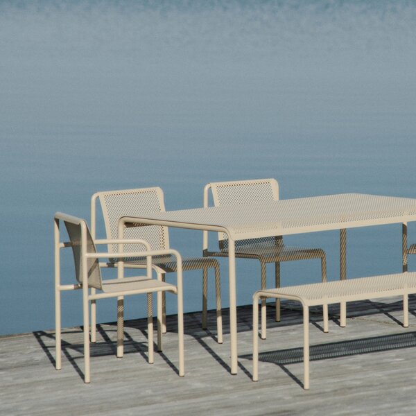 FERM LIVING Zahradní lavice Dapple, Tea Green