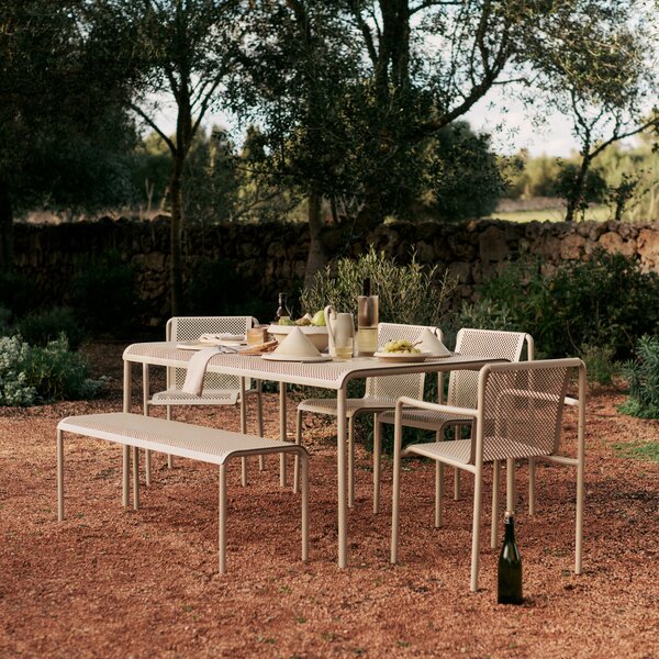 FERM LIVING Zahradní lavice Dapple, Tea Green
