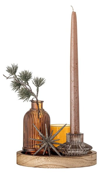 Skleněný svícen Sanga – Bloomingville