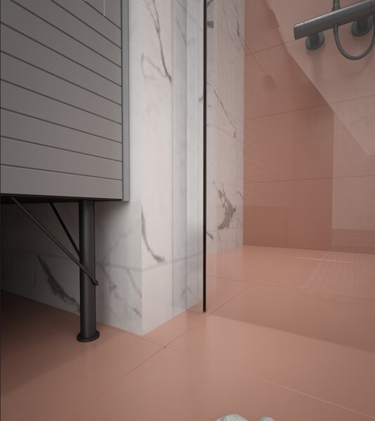 Erga Paris, sprchová zástěna Walk-In 120x200 cm, 8mm čiré sklo, chromový profil, ERG-V02-PARIS-120x200-CL-CR