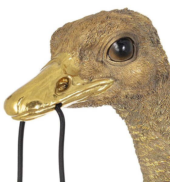 Nástěnná lampa Gold Ostrich 72cm