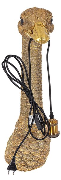 Nástěnná lampa Gold Ostrich 72cm