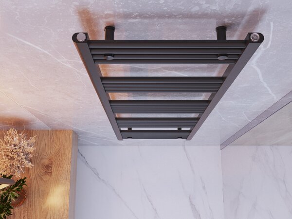 Gamma Erga Basic, topné těleso 1600x500 mm, 643 W, černá, ERG-LAV-BASIC-16050-BK