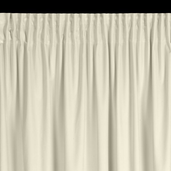ZATEMŇOVACÍ ZÁVĚS NA PÁSCE ANTARA 140X300 CM KRÉMOVÁ
