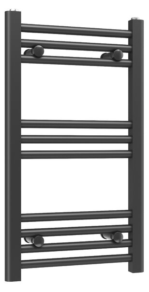 Gamma Erga Basic, topné těleso 700x300 mm, 192 W, černá matná, GMA-BASIC-7030-BK