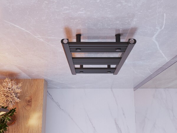 Erga Basic, topné těleso 800x400 mm, 273 W, černá, ERG-LAV-BASIC-8040-BK