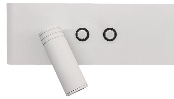 Nástěnné LED svítidlo Resort L, 1x LED 10+3w, 4000k, (možnost polohování), w