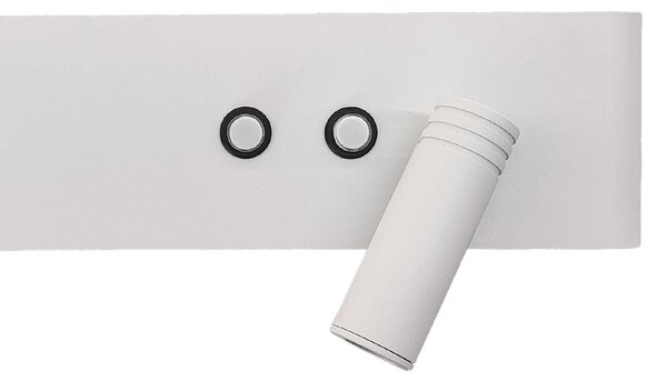 Nástěnné LED svítidlo Resort R, 1x LED 10+3w, 4000k, (možnost polohování), w