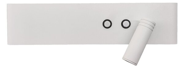 Nástěnné LED svítidlo Resort R, 1x LED 10+3w, 4000k, (možnost polohování), w