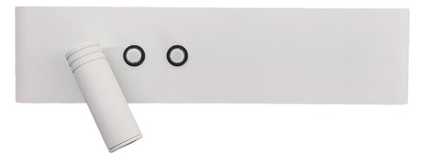 Nástěnné LED svítidlo Resort L, 1x LED 10+3w, 4000k, (možnost polohování), w