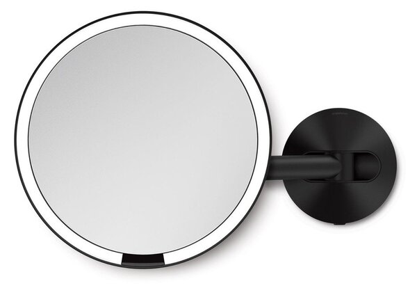 Nástěnné/kosmetické zrcadlo s osvětlením/zvětšovací (zvětšení 5x) 8x23 cm Sensor – simplehuman