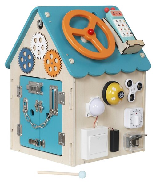 2Kids Toys Activity board Domeek tyrkysový