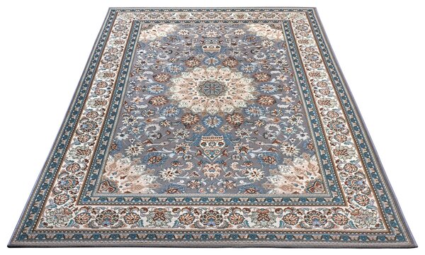 Hanse Home, Kusový koberec Flair 105715 Grey Cream – na ven i na doma, 80x165, šedá, chodba / předsíň
