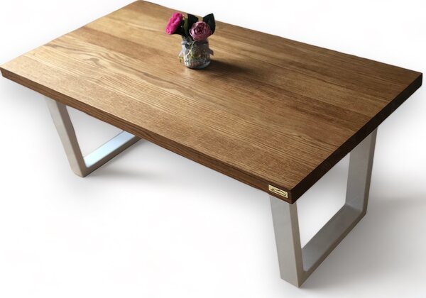 Morawood Konferenční stolek Florence Barva desky: Natural, Rozměry: 450x900(mm), Úprava hrany: Rovná
