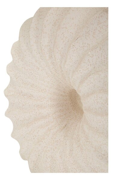 Krémová keramická stolní lampa s textilním stínidlem (výška 40 cm) Anemone – Mauro Ferretti