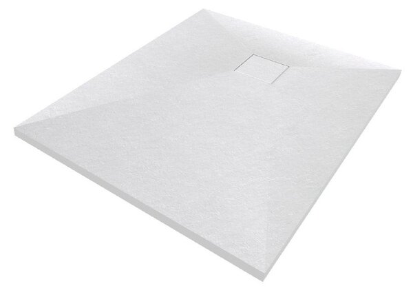 Gamma Erga Oldaf, SMC obdélníková sprchová vanička 70 x 90 cm, bílá matná, ERG-GMA-OL-7090