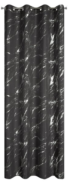 ZÁVĚS NA KROUŽCÍCH LANI 140X250 CM VZOROVANÁ