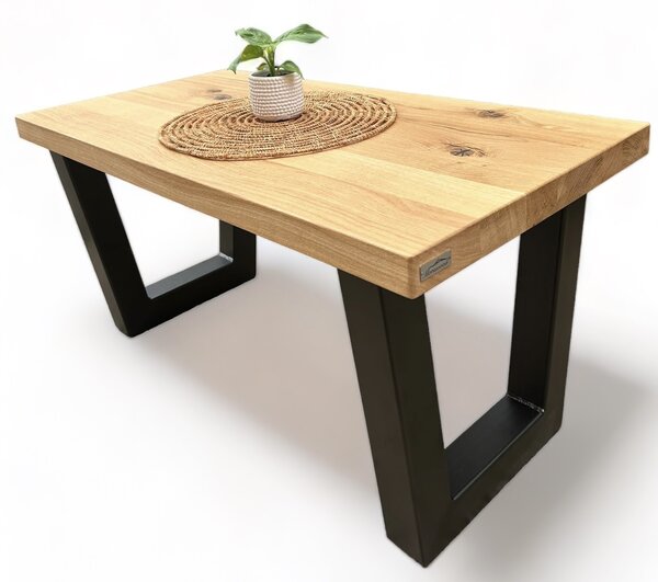 Morawood Konferenční stolek Melbourne Barva desky: Natural, Rozměry: 450x900(mm), Úprava hrany: Rovná