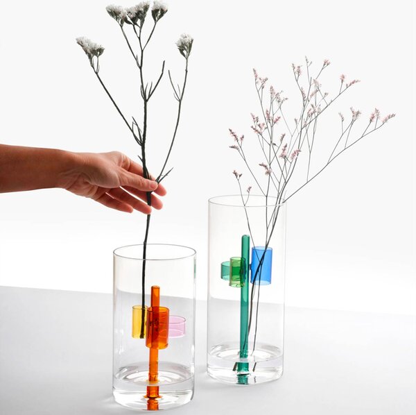 Ichendorf Milano designové vázy Iris Vase 3 Blue