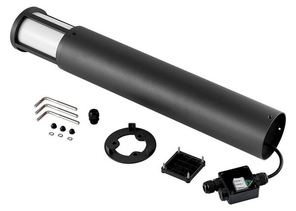IMPR 730500 Deko-Light stojací svítidlo - Facado II kulaté opal 650mm, 1x max 20 W, E27, šedá - DEKOLIGHT