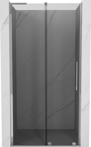 Mexen Velar L, posuvné sprchové dveře do otvoru 90 cm, 8mm šedé sklo, chromová, 871-090-003-41-01