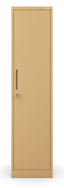Kancelářská skříň na dokumenty ALEX, 450 x 1850 x 400 mm, Fresh Style: béžová