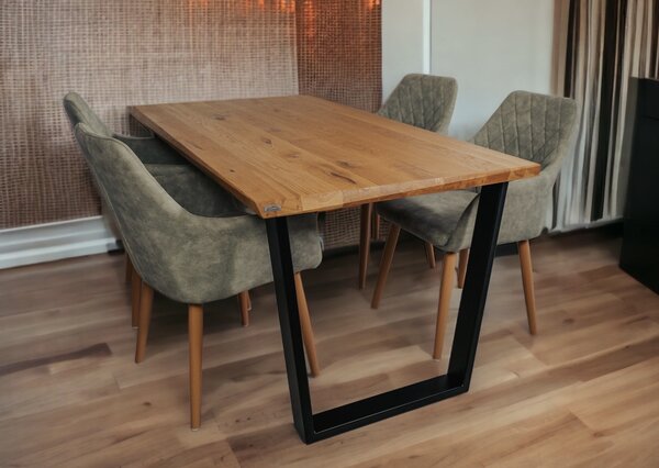Morawood Jídelní stůl Paris Barva desky: Medová, Rozměr desky: 700x1200(mm), Úprava hrany: Přírodní