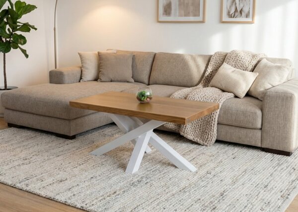 Morawood Konferenční stolek Charlotte Barva desky: Natural, Rozměry: 450x900(mm), Úprava hrany: Rovná