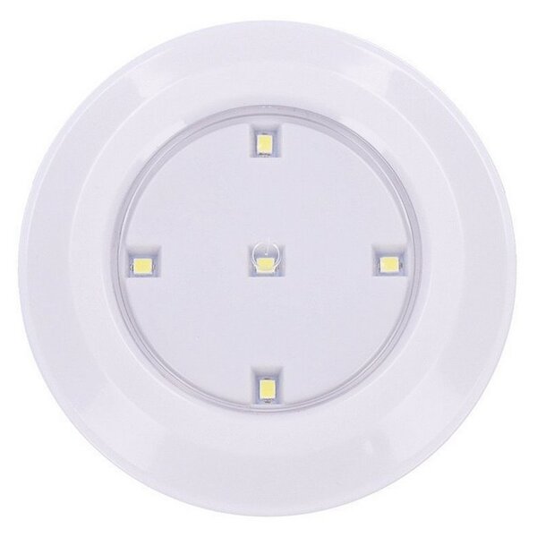 SOLIGHT LED orientační lampička na baterie AAA + dálkové ovládaní 50Lm bílá