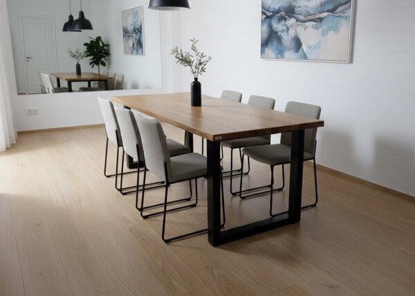 Morawood Jednací stůl Palermo Barva desky: Natural, Rozměr desky: 1000x2000(mm), Úprava hrany: Rovná