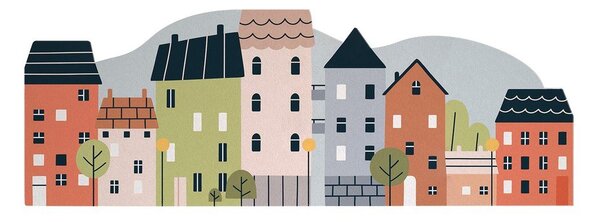 Akustická tabule Happy Town – Styler